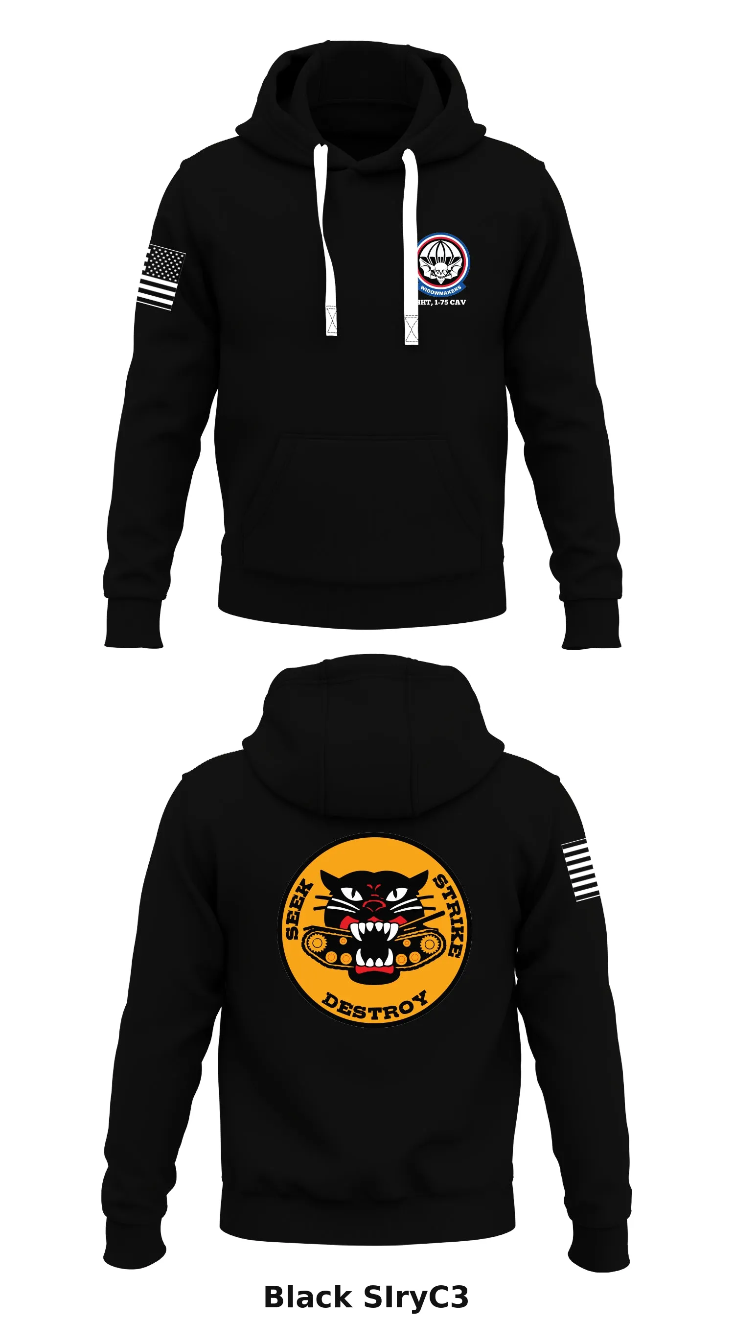 HHT, 1-75 CAV  Store 1  Core Men's Hooded Performance Sweatshirt - SIryC3