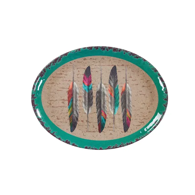 Hiend Feather 14 Piece Dinnerware Set