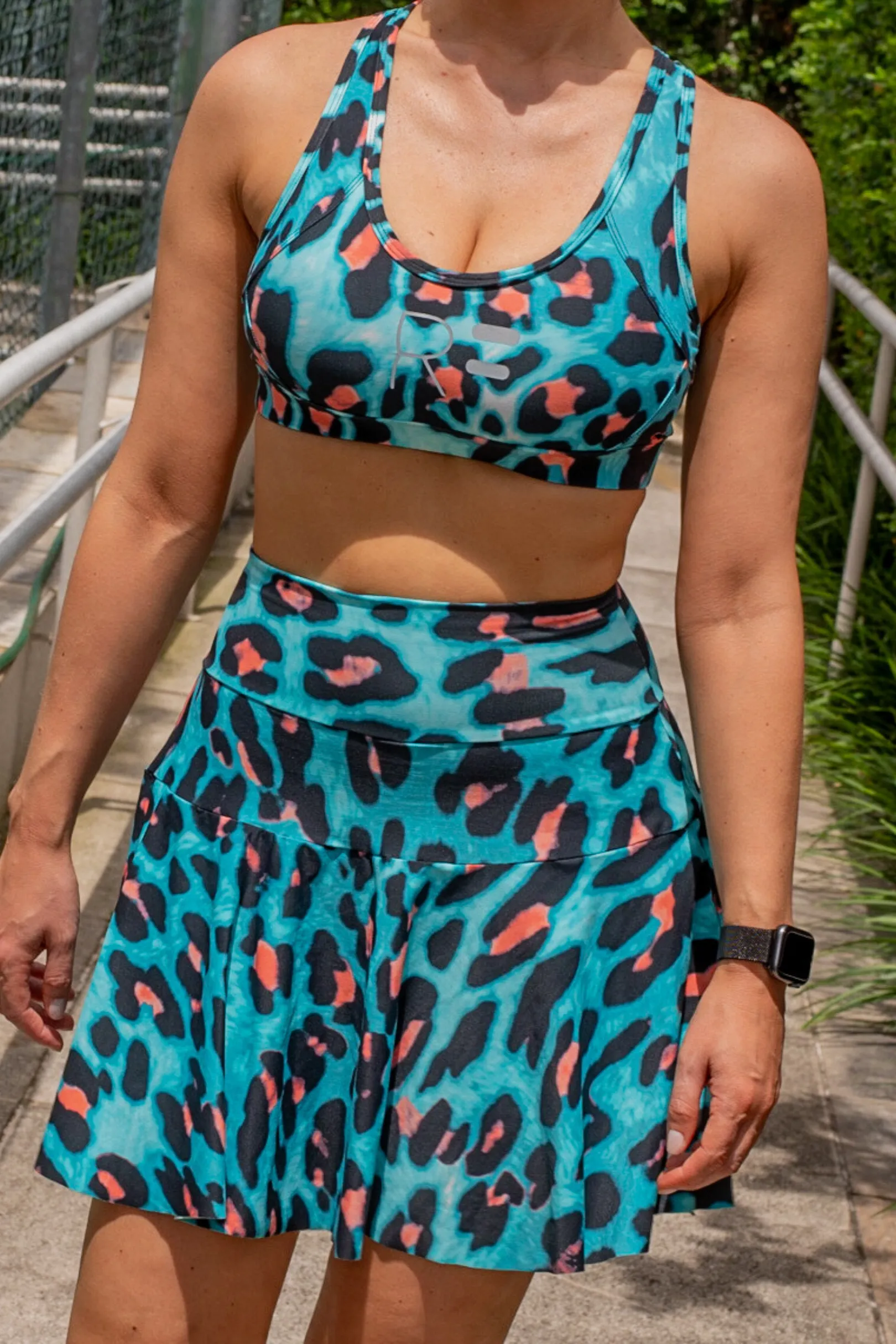 High Waist Saskia Skort - Courage