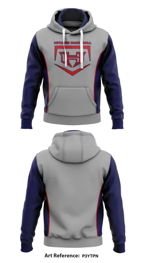 Hitmen1  Core Men's Hooded Performance Sweatshirt - p3YtPn