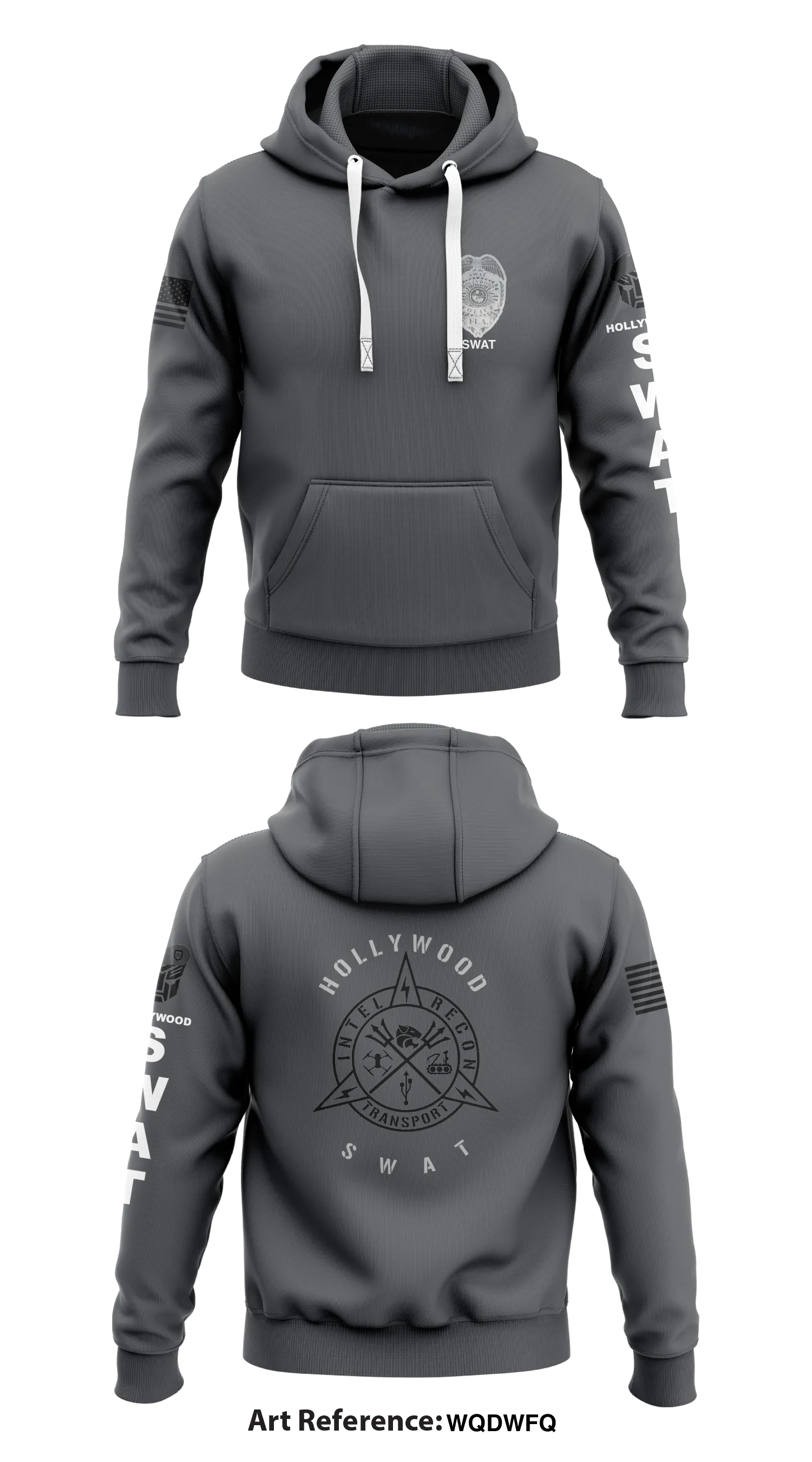 Hollywood police Drone unit Store 1  Core Men's Hooded Performance Sweatshirt - wQdwfQ