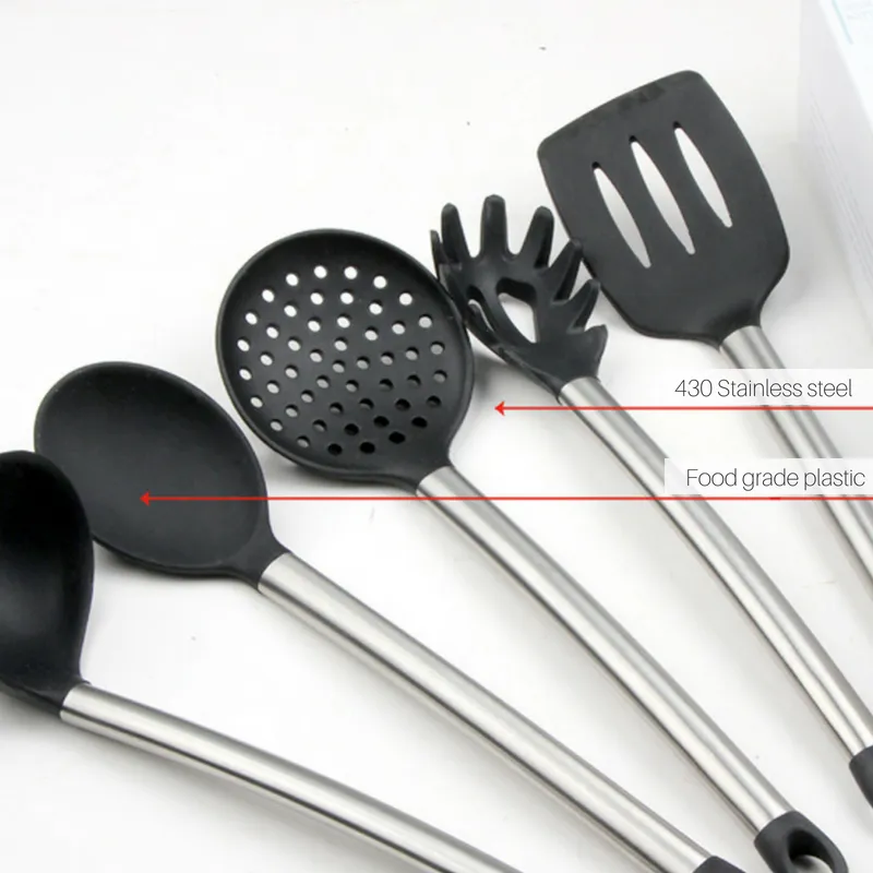 Homlly 6 pieces kitchen tool set