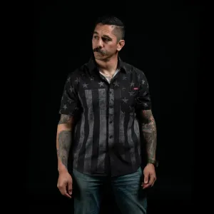 Howitzer Liberty or Death Short Sleeve Woven Button Up