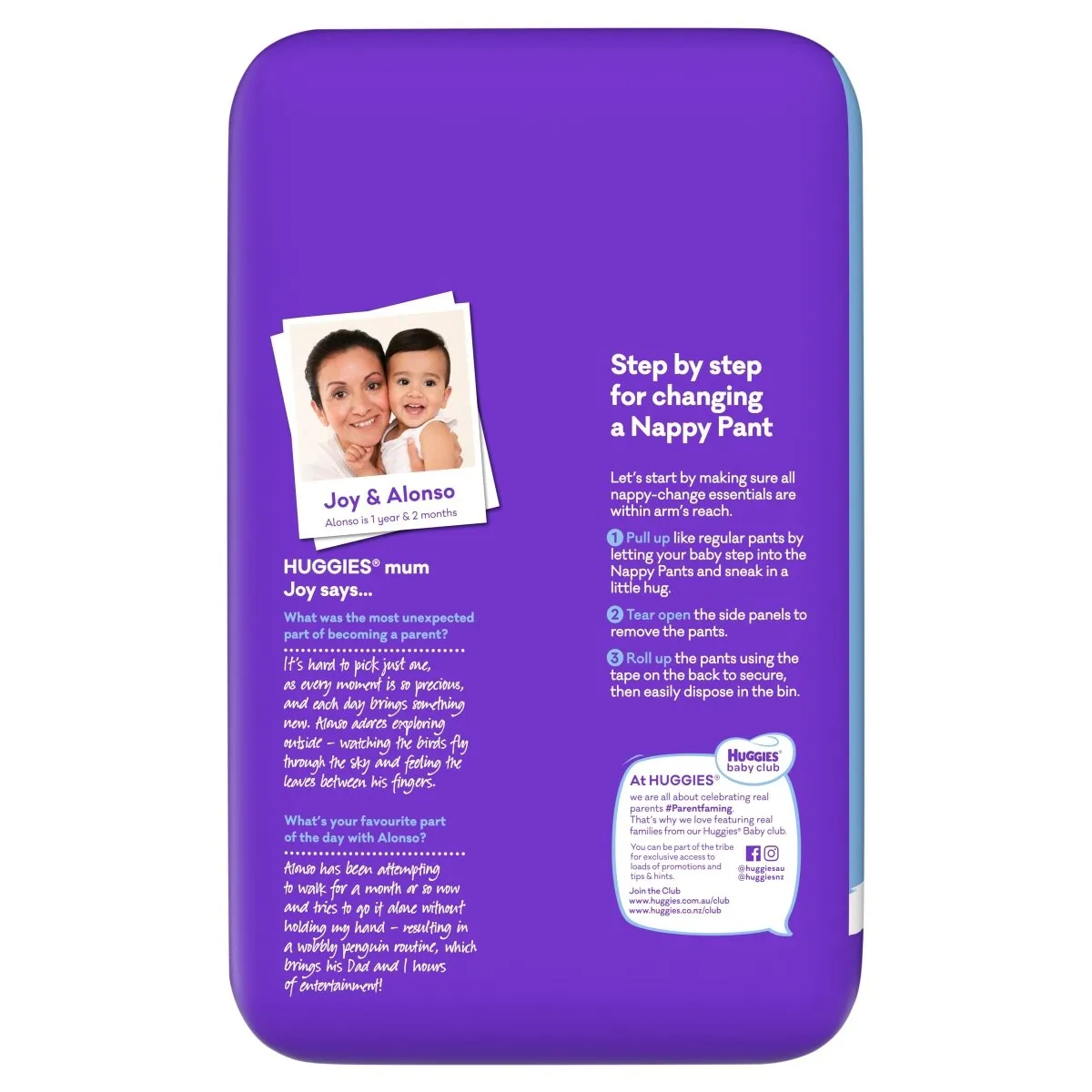 Huggies Nappies Pants Toddler Boy 29 Pack