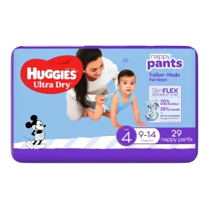 Huggies Nappies Pants Toddler Boy 29 Pack