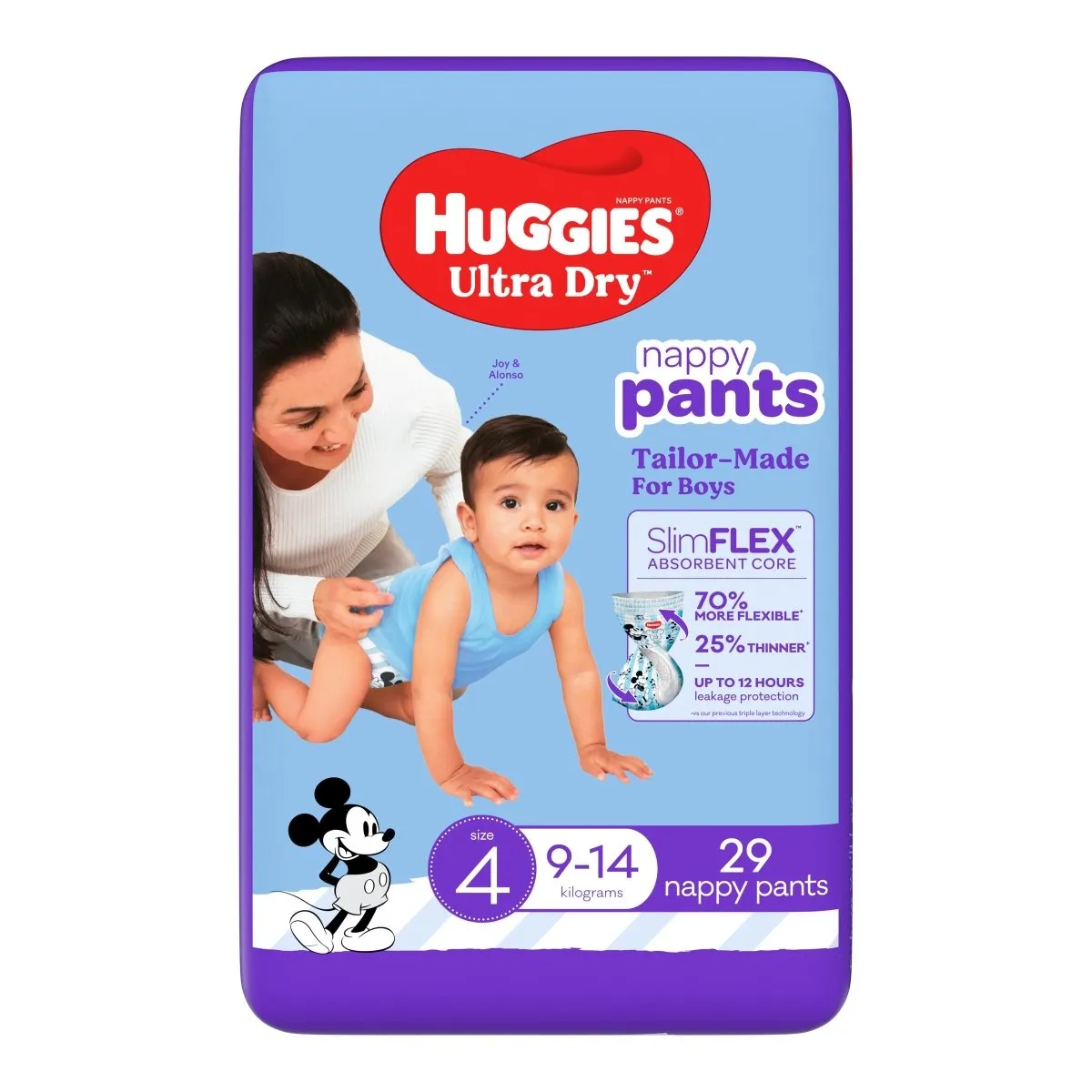 Huggies Nappies Pants Toddler Boy 29 Pack