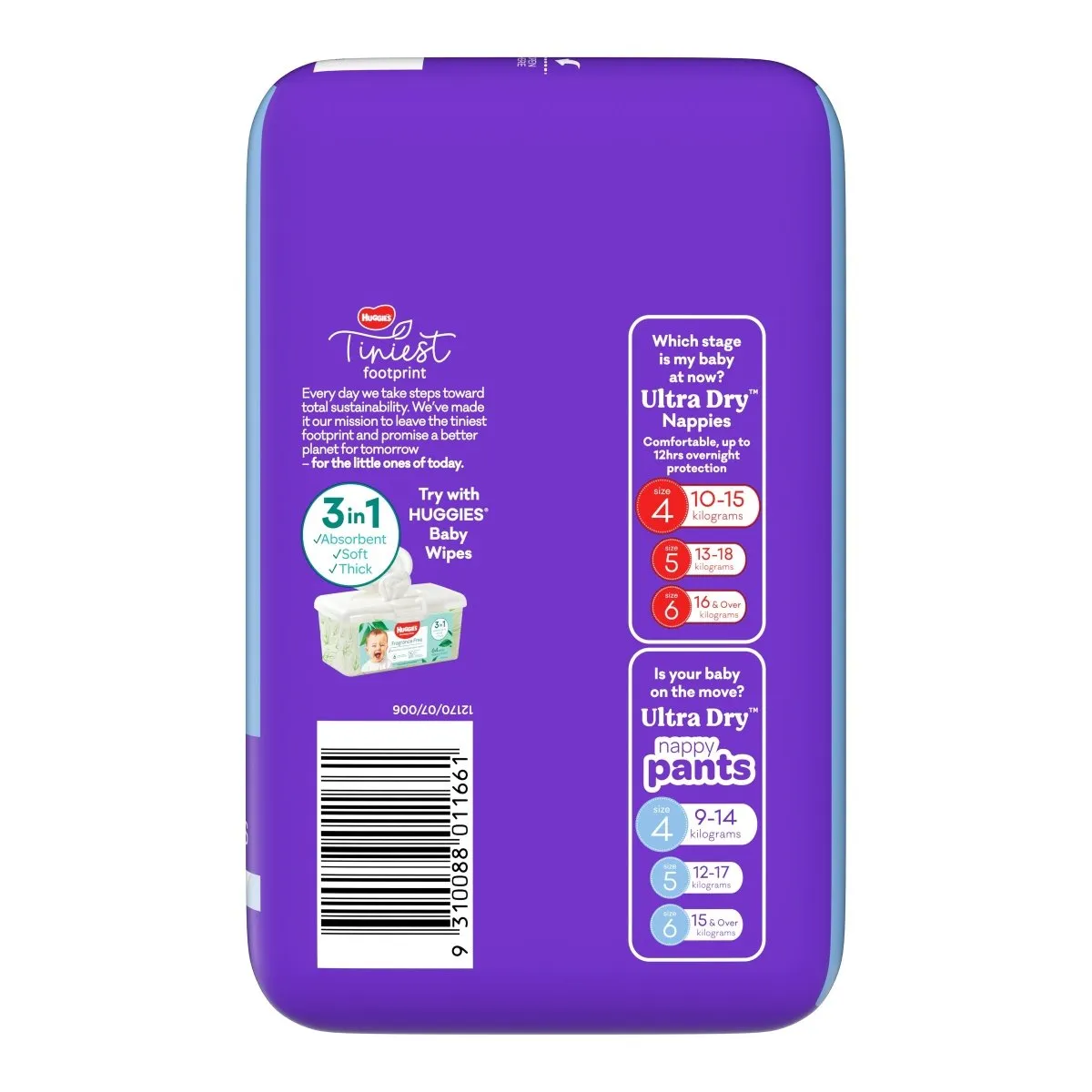 Huggies Nappies Pants Toddler Boy 29 Pack