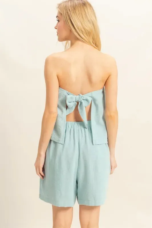 HYFVE Tube Top and Flowy Shorts Set