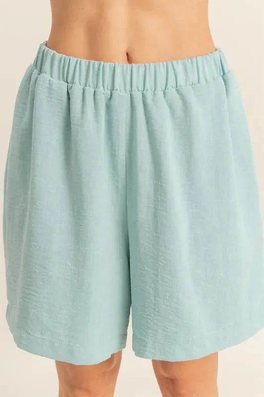 HYFVE Tube Top and Flowy Shorts Set