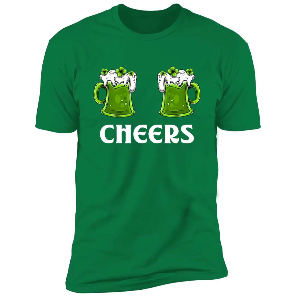 I Love Your Jugs & Cheers - St Patrick's Day Couples Drinking Shirts