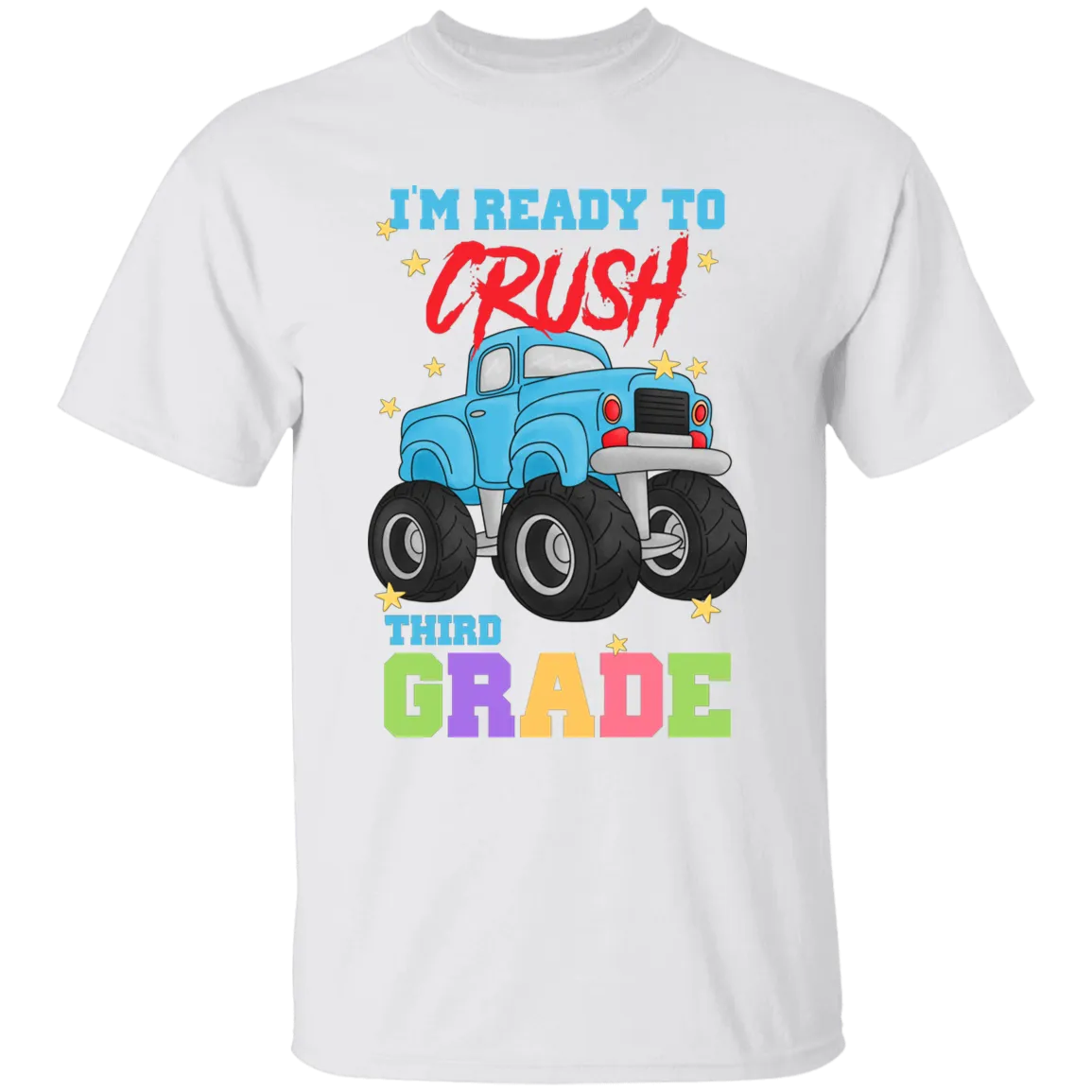 I'm Ready to Crush Third Grade Youth Cotton T-Shirt