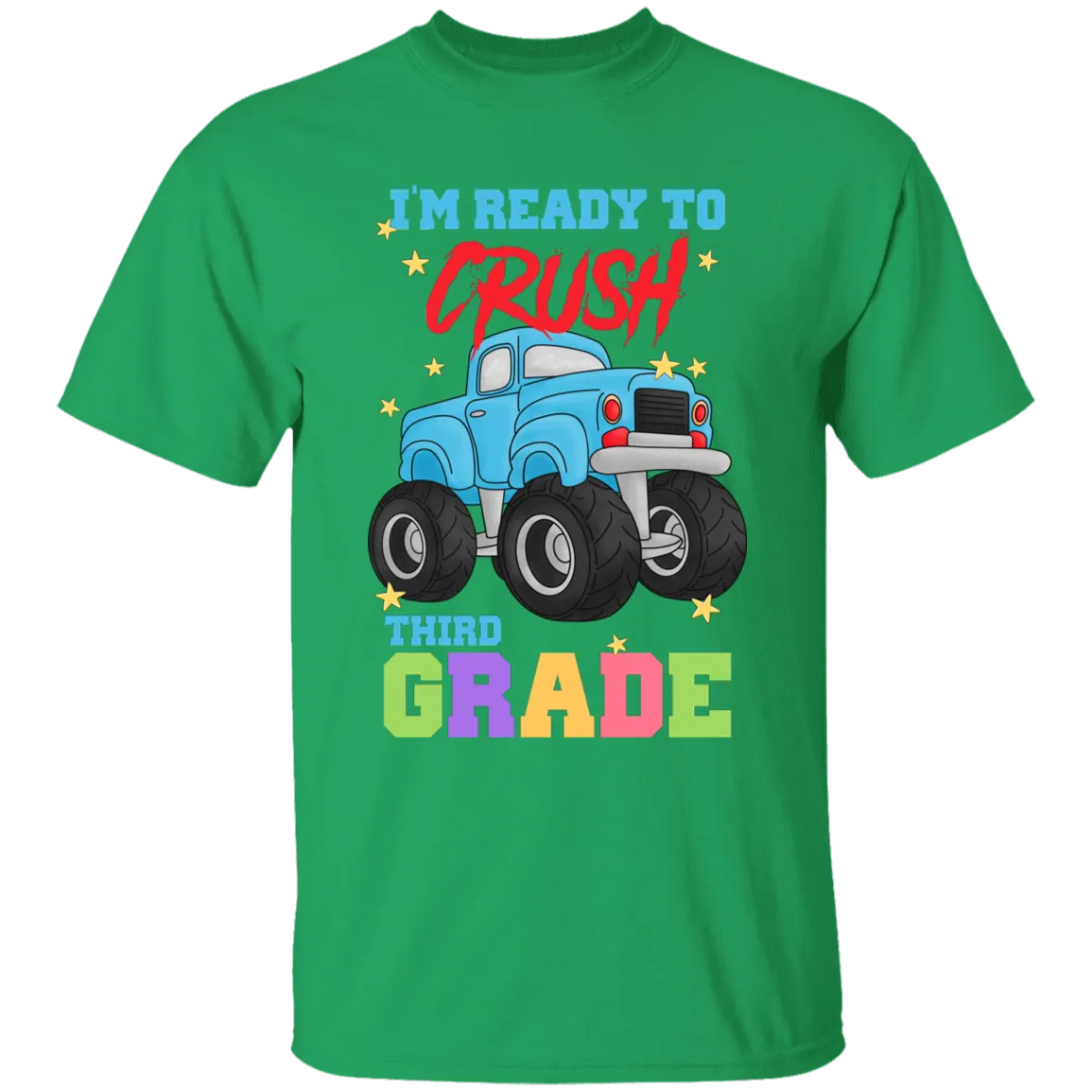I'm Ready to Crush Third Grade Youth Cotton T-Shirt