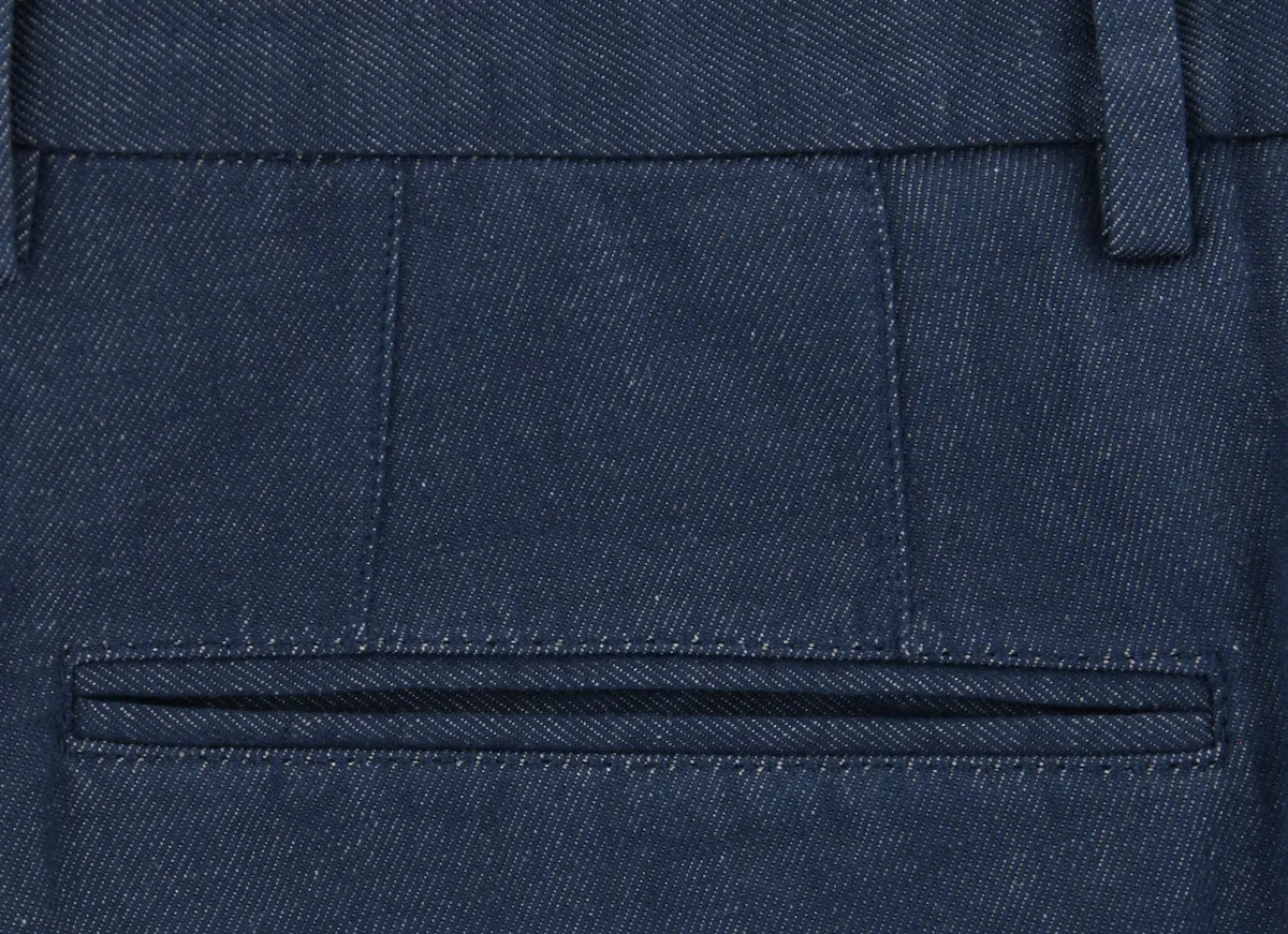 Incotex Denim Blue Pants