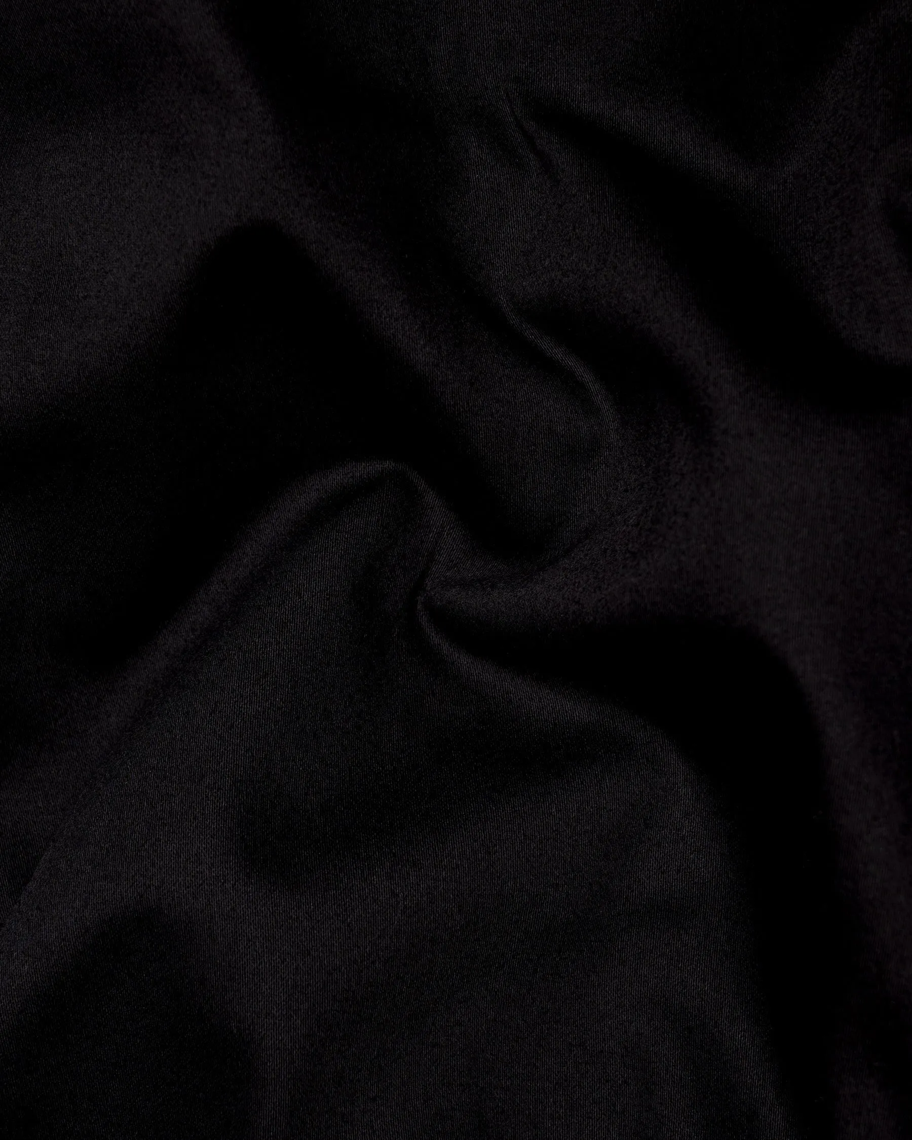 Jade Black Golden Buttons Double-Breasted Wool Rich Blazer