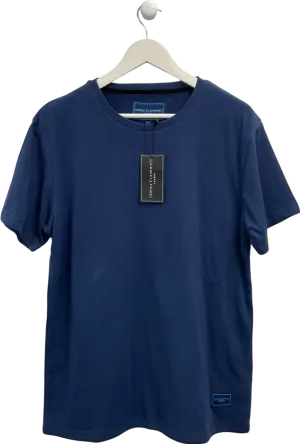 James Cromwell Blue Classic T Shirt UK L
