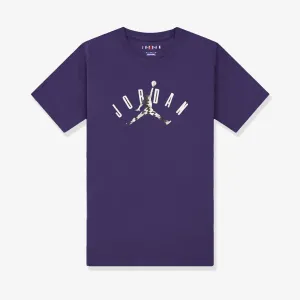 Jordan Flight MVP Arched Wordmark T-Shirt - Purple