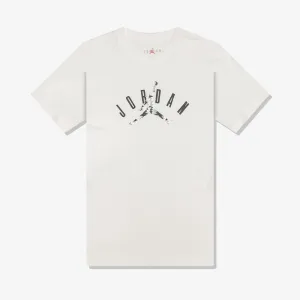 Jordan Flight MVP Arched Wordmark T-Shirt - White