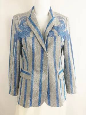 Judith Zhang Glitter Blazer Size 4