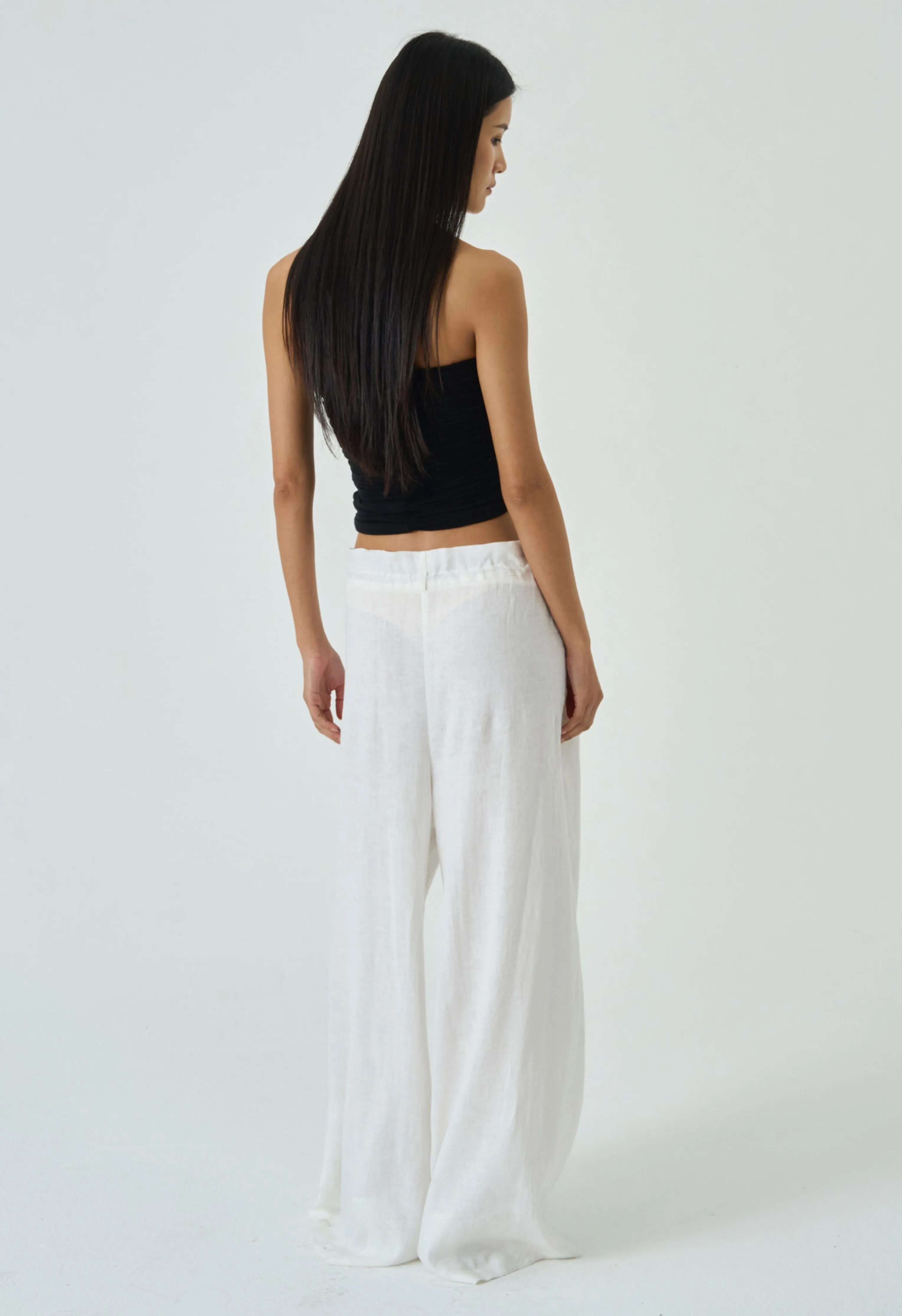 Julie Strapless Top in Black