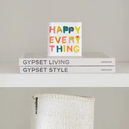 Kerri Rosenthal Happy Everything Block of Love