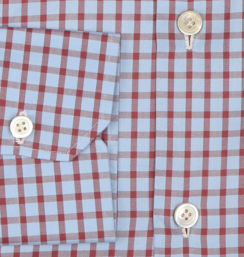 Kiton Light Blue Shirt - Slim