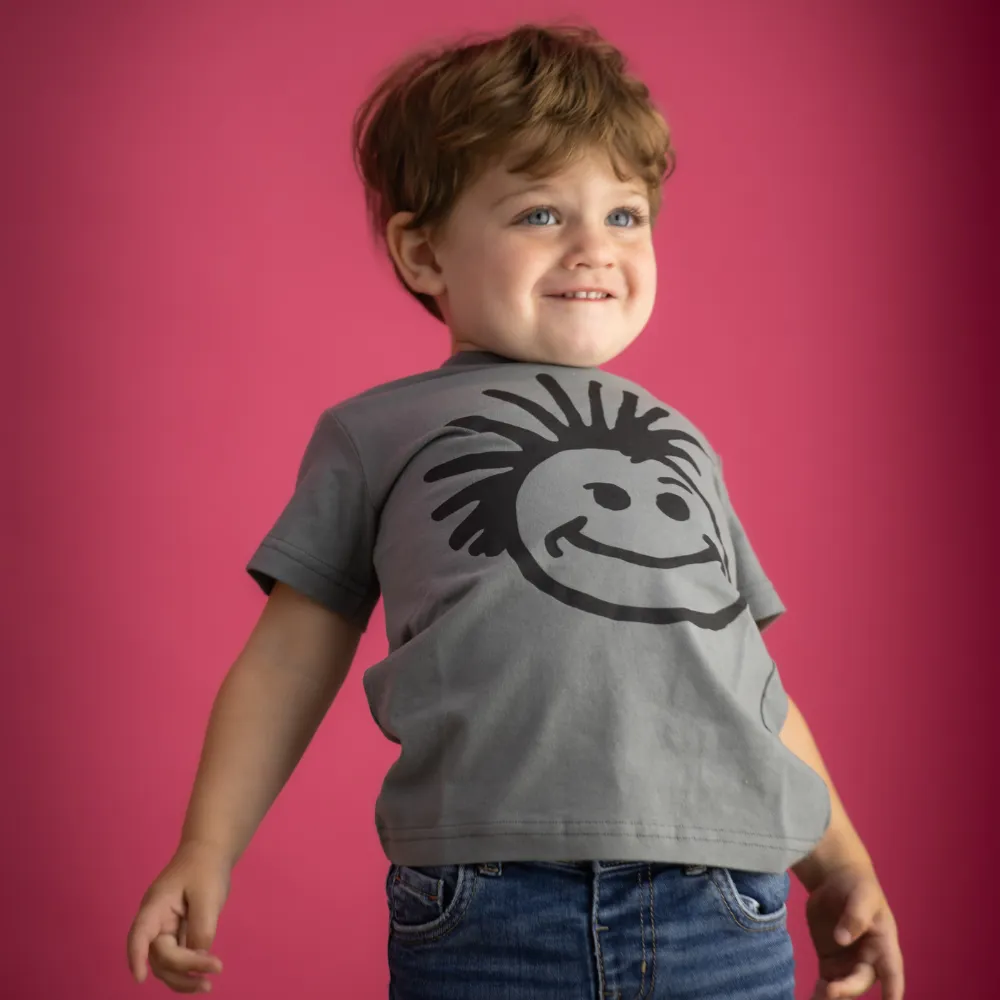 Knuckleheads Grey Classic Logo T-Shirt