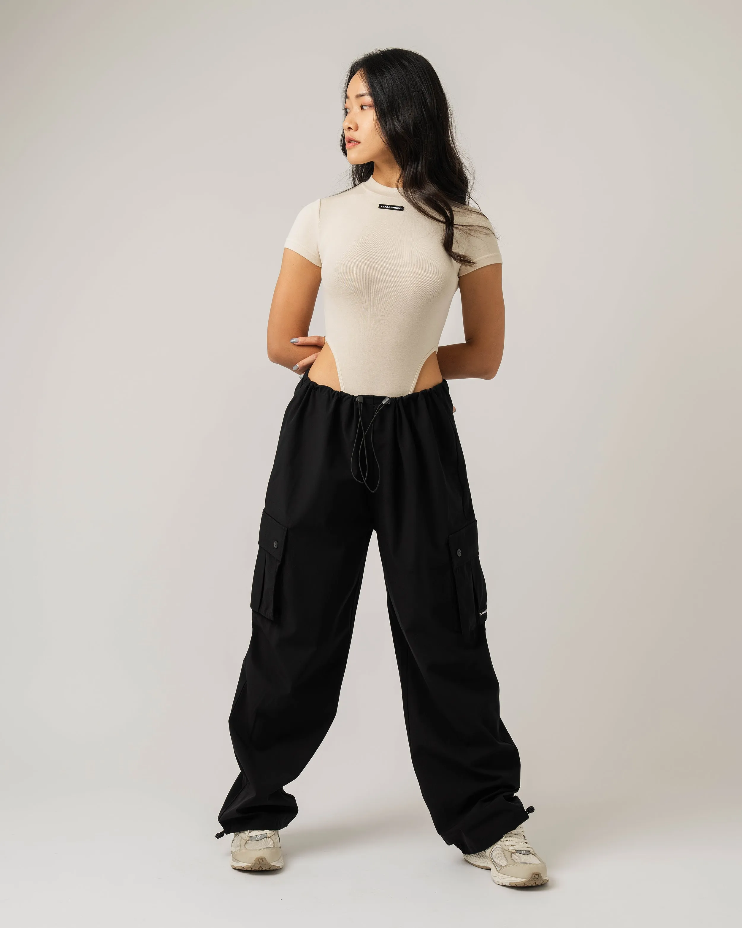 Label High Slit Bodysuit