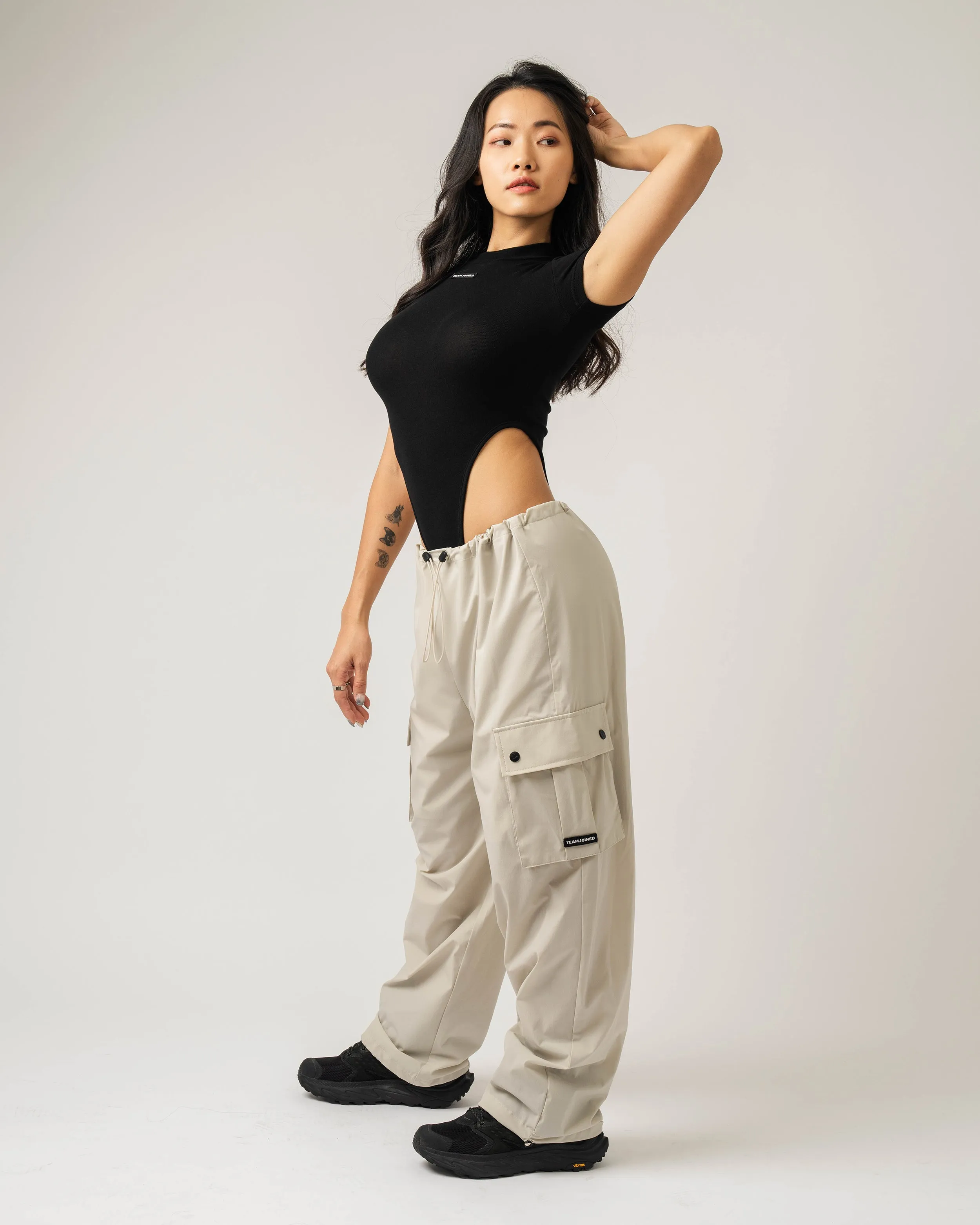 Label High Slit Bodysuit