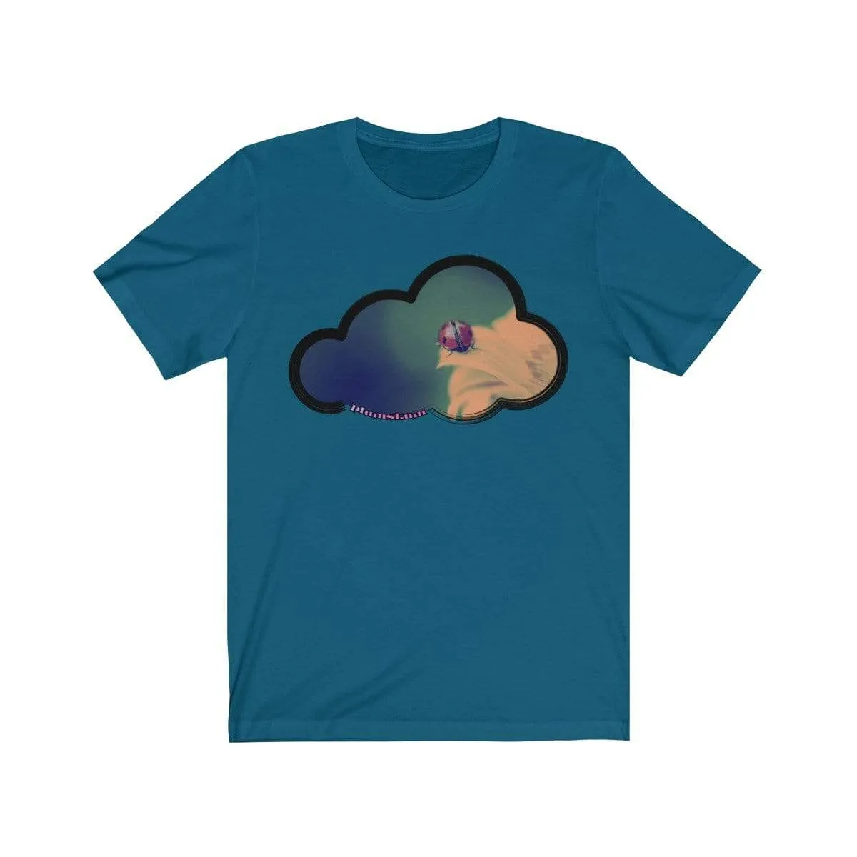 Ladybug Art Clouds Tee