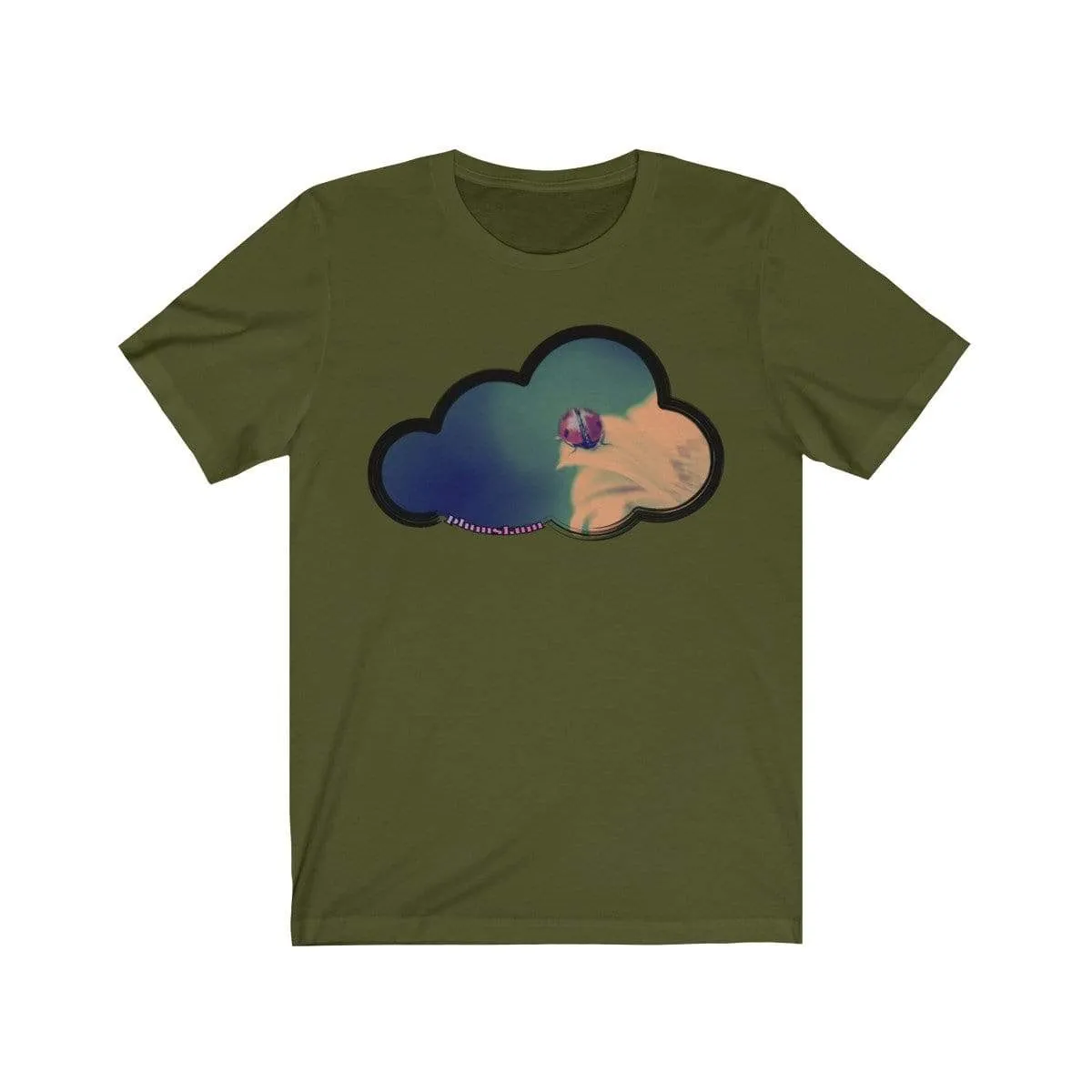 Ladybug Art Clouds Tee
