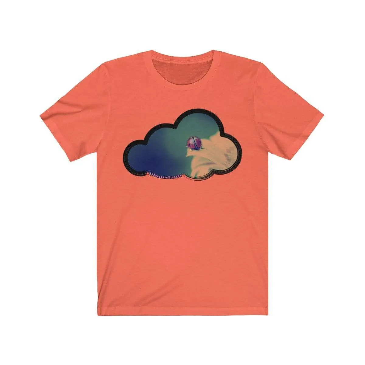 Ladybug Art Clouds Tee