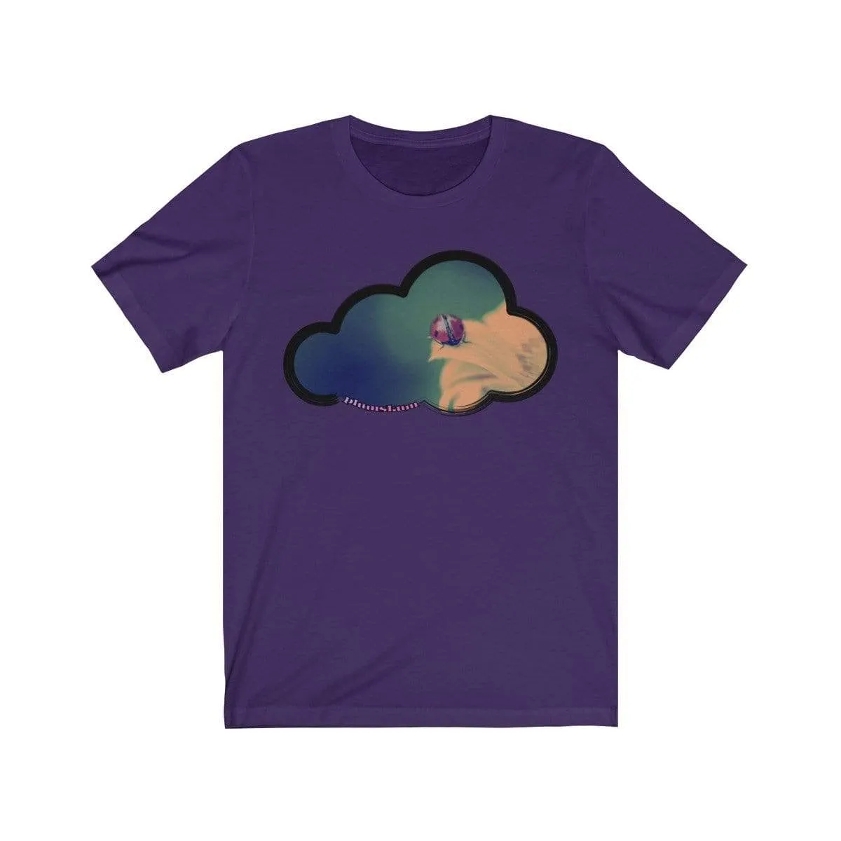 Ladybug Art Clouds Tee