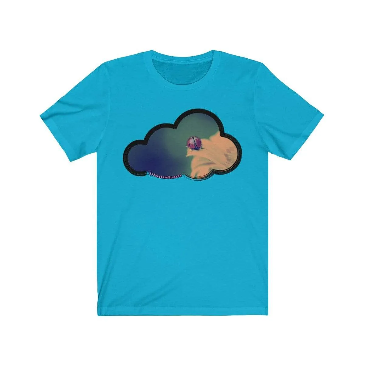 Ladybug Art Clouds Tee