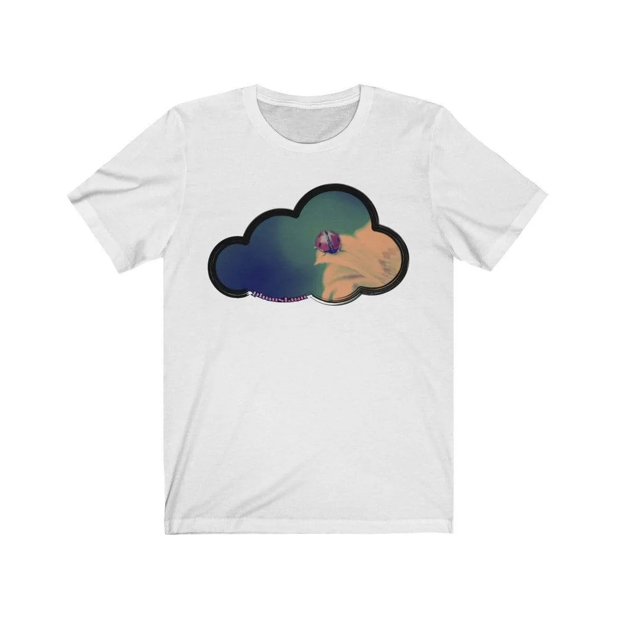 Ladybug Art Clouds Tee