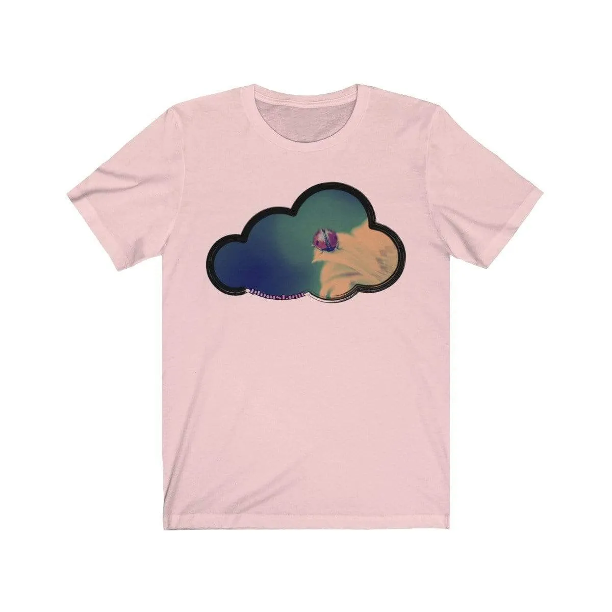 Ladybug Art Clouds Tee