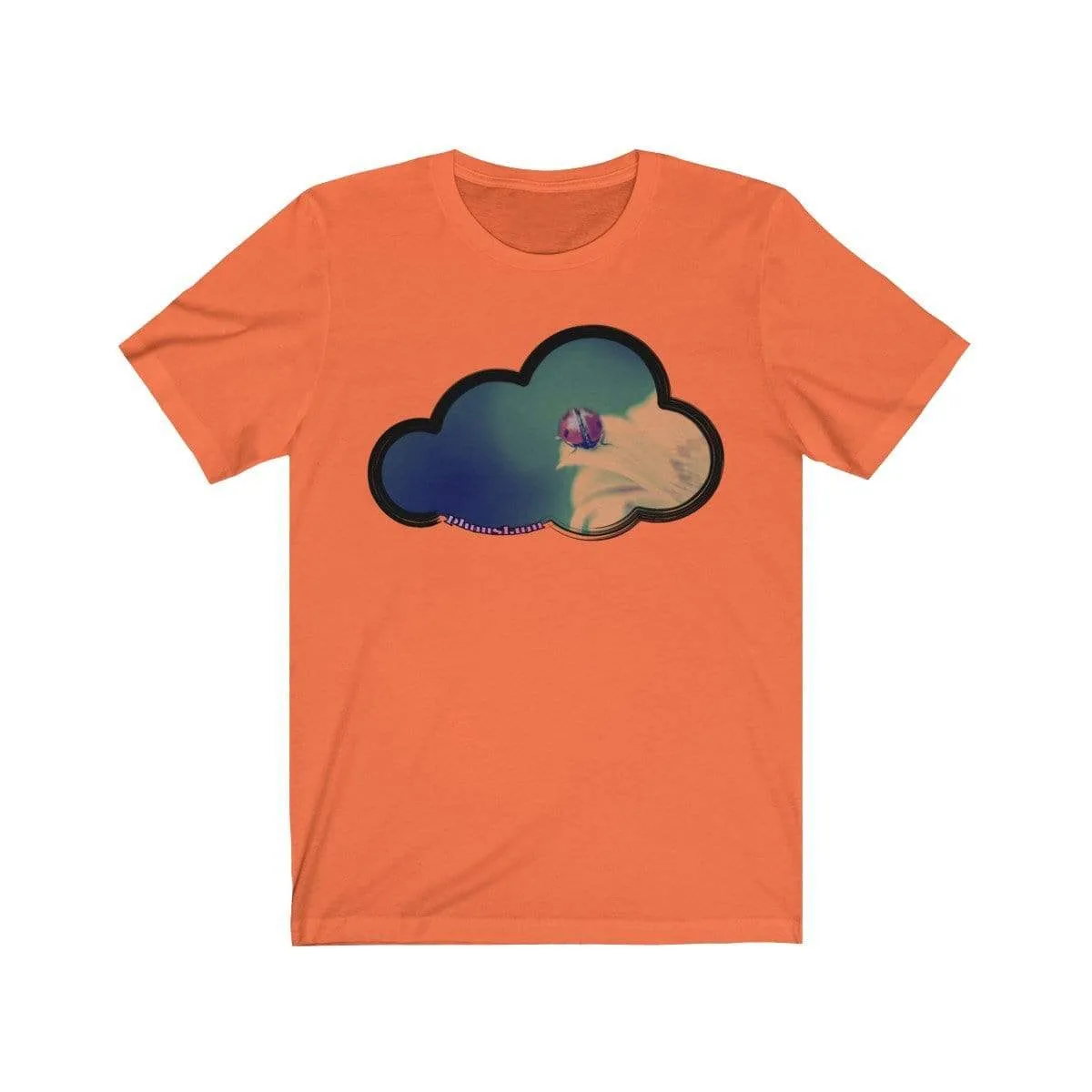 Ladybug Art Clouds Tee