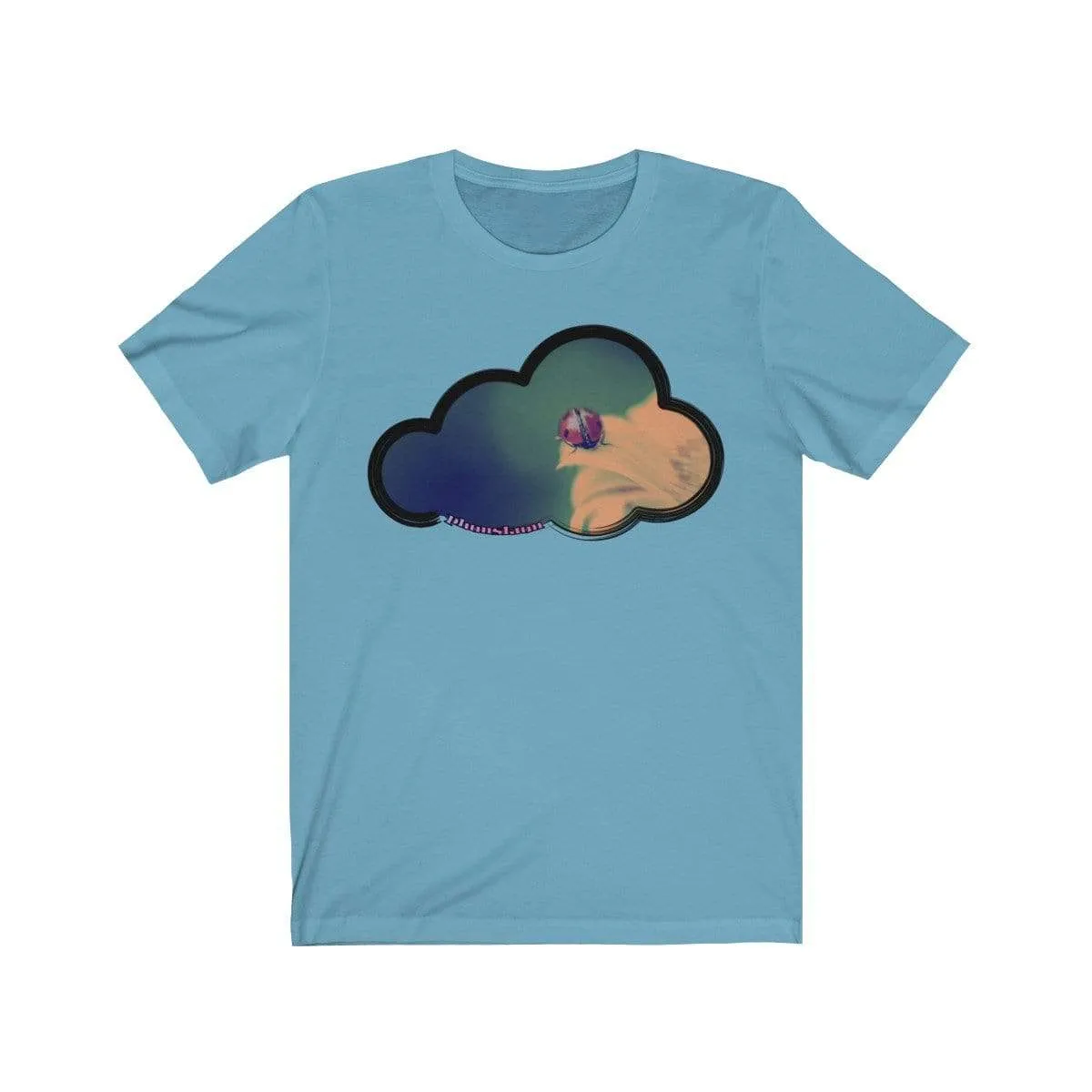 Ladybug Art Clouds Tee