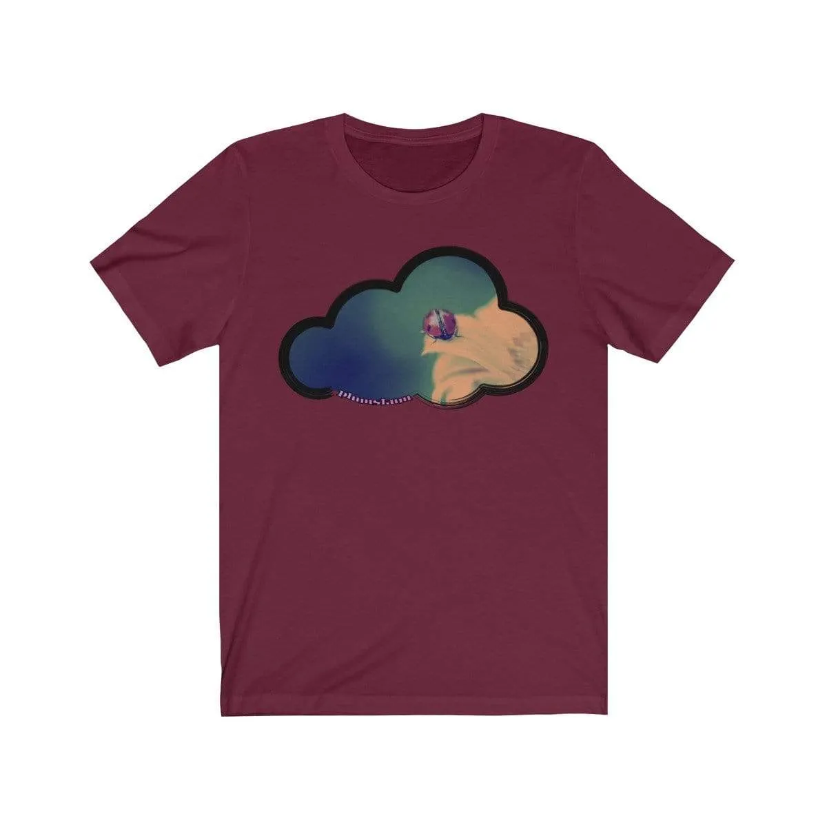 Ladybug Art Clouds Tee