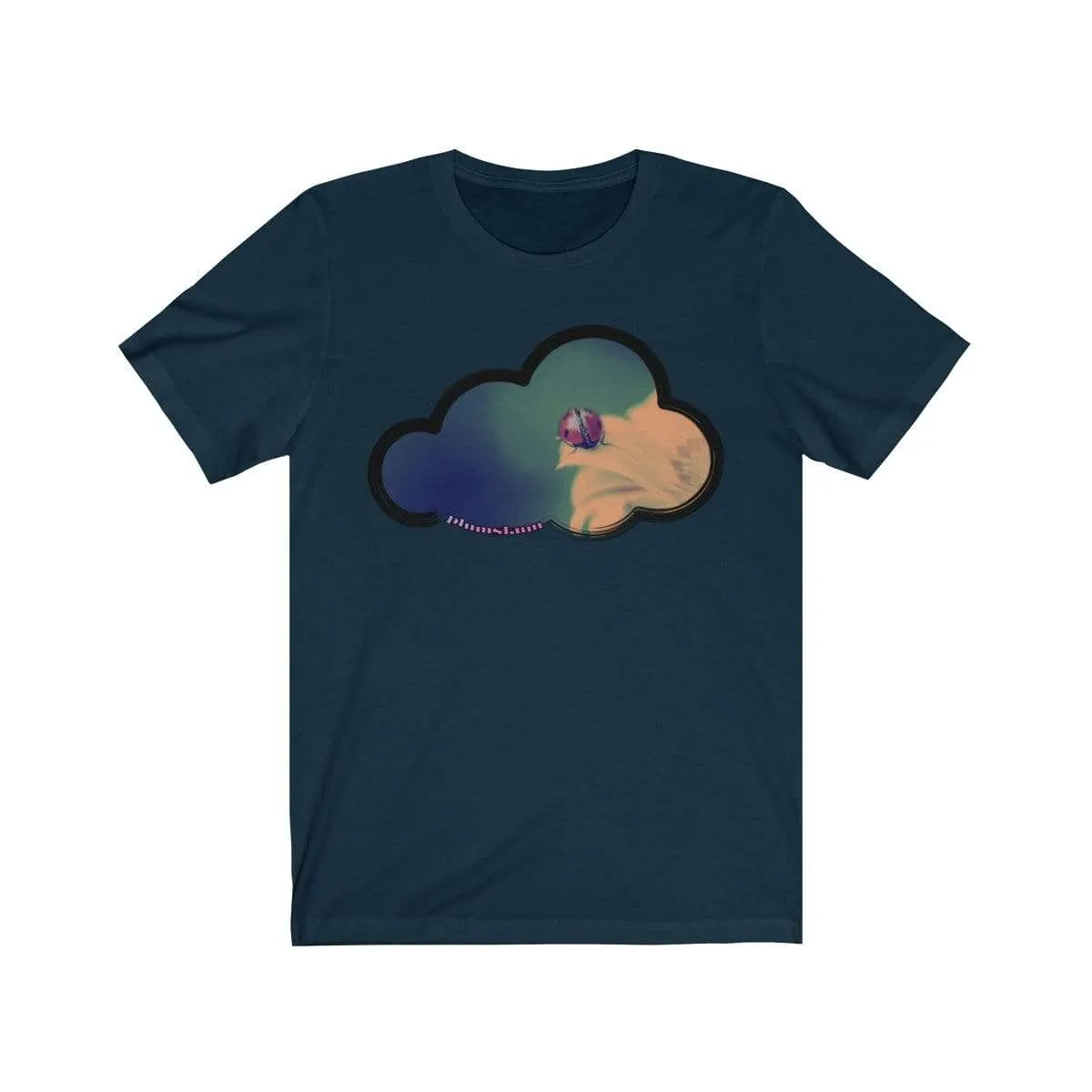 Ladybug Art Clouds Tee