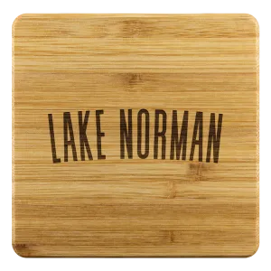 Lake Norman Bamboo Coasters
