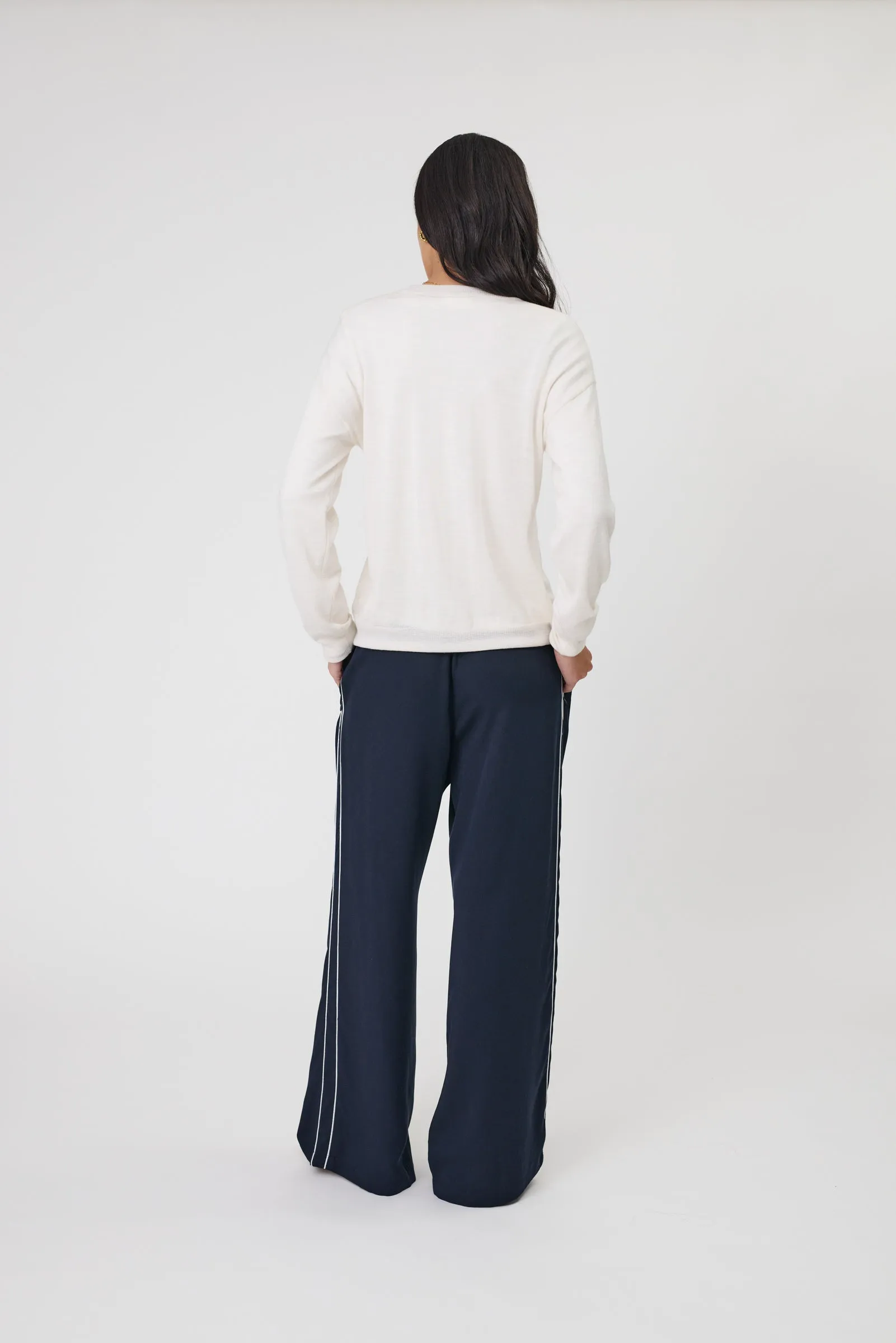 Legion Side Stripe Pant - Midnight