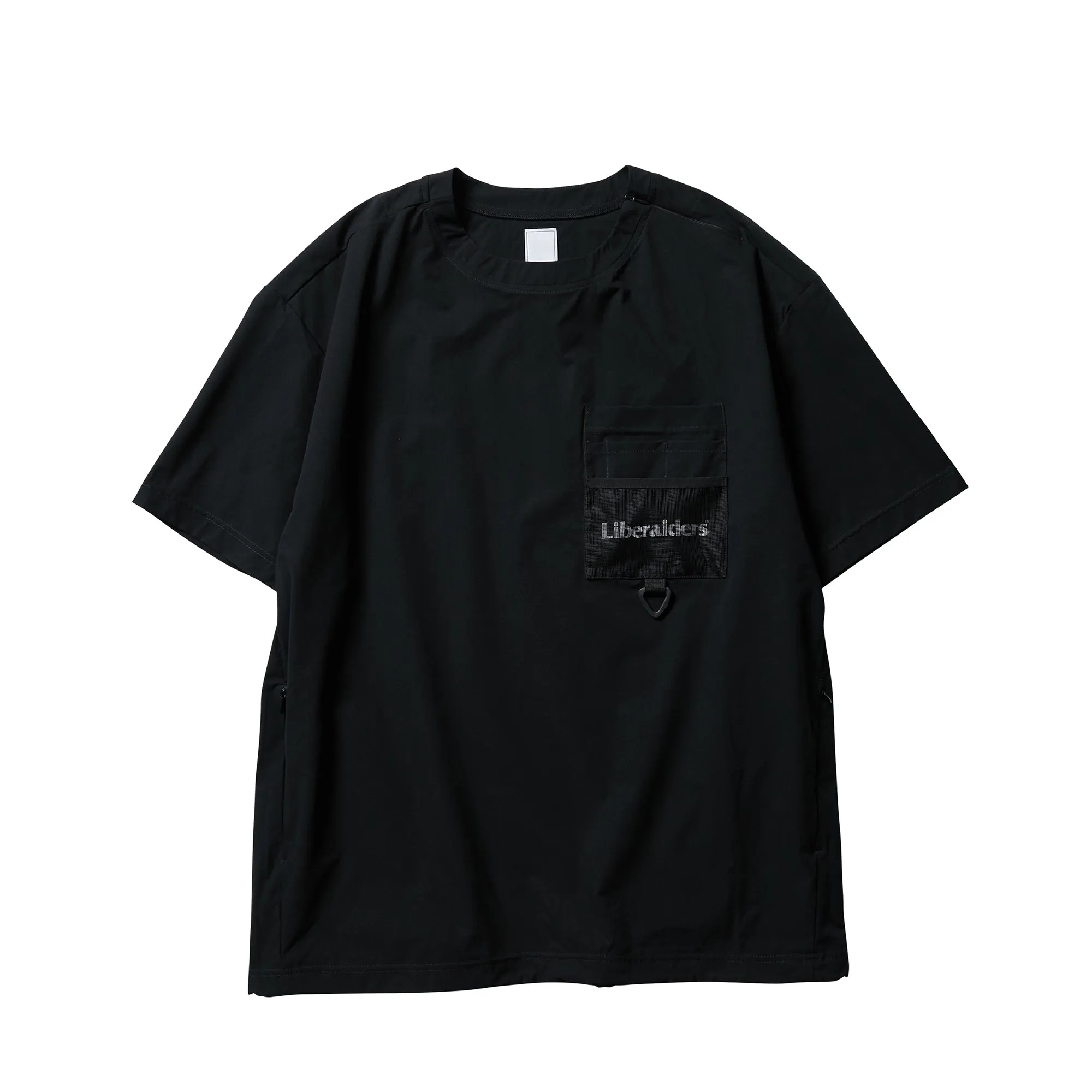 Liberaiders 4WAY STRETCH TEE (BLACK)