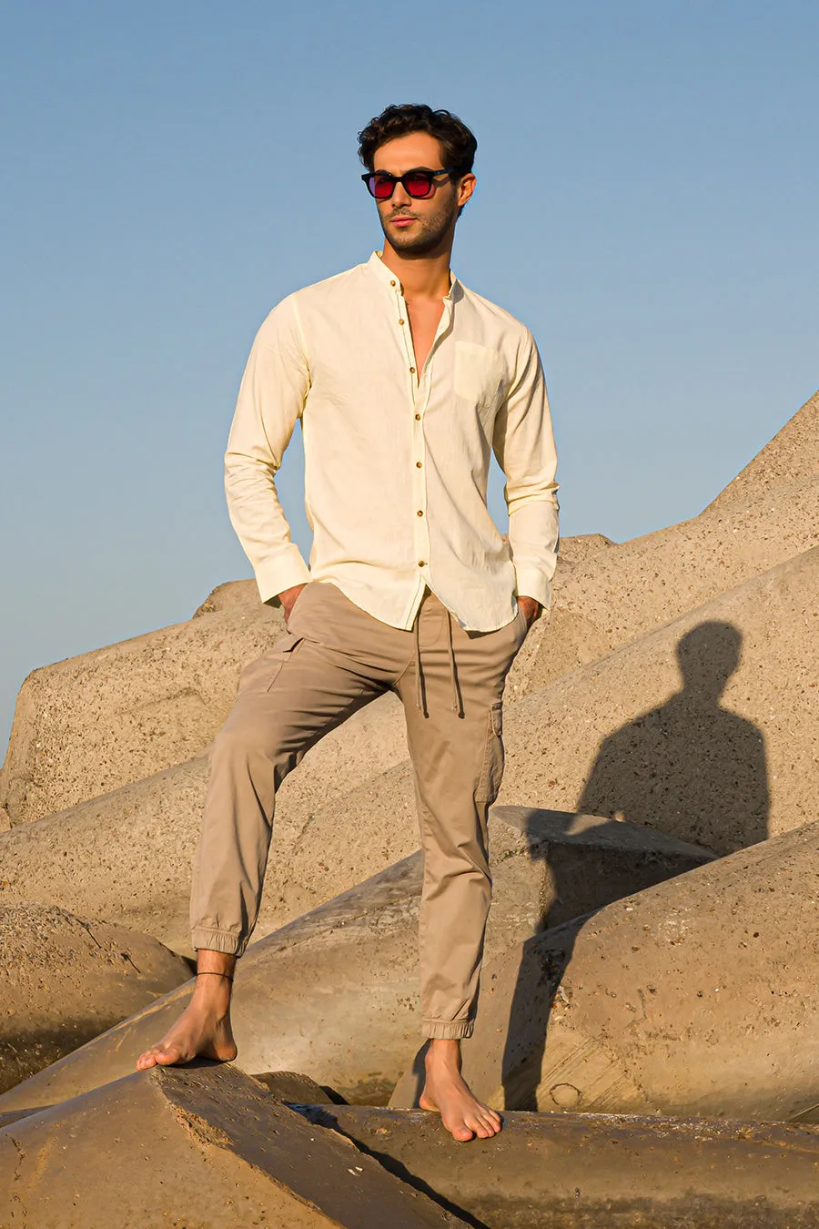 Light Yellow Shirt