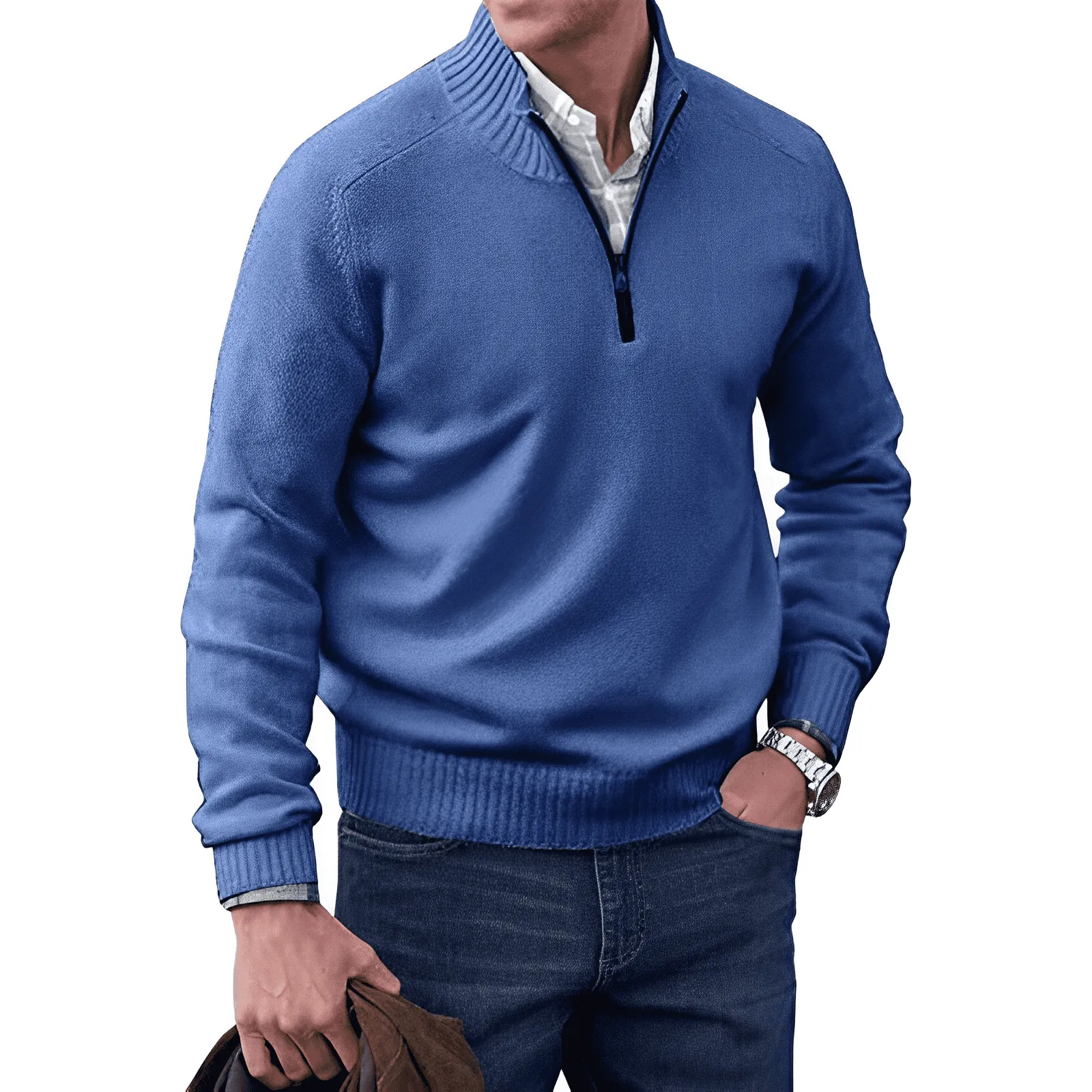 Logan Half-Zip Pullover Sweater