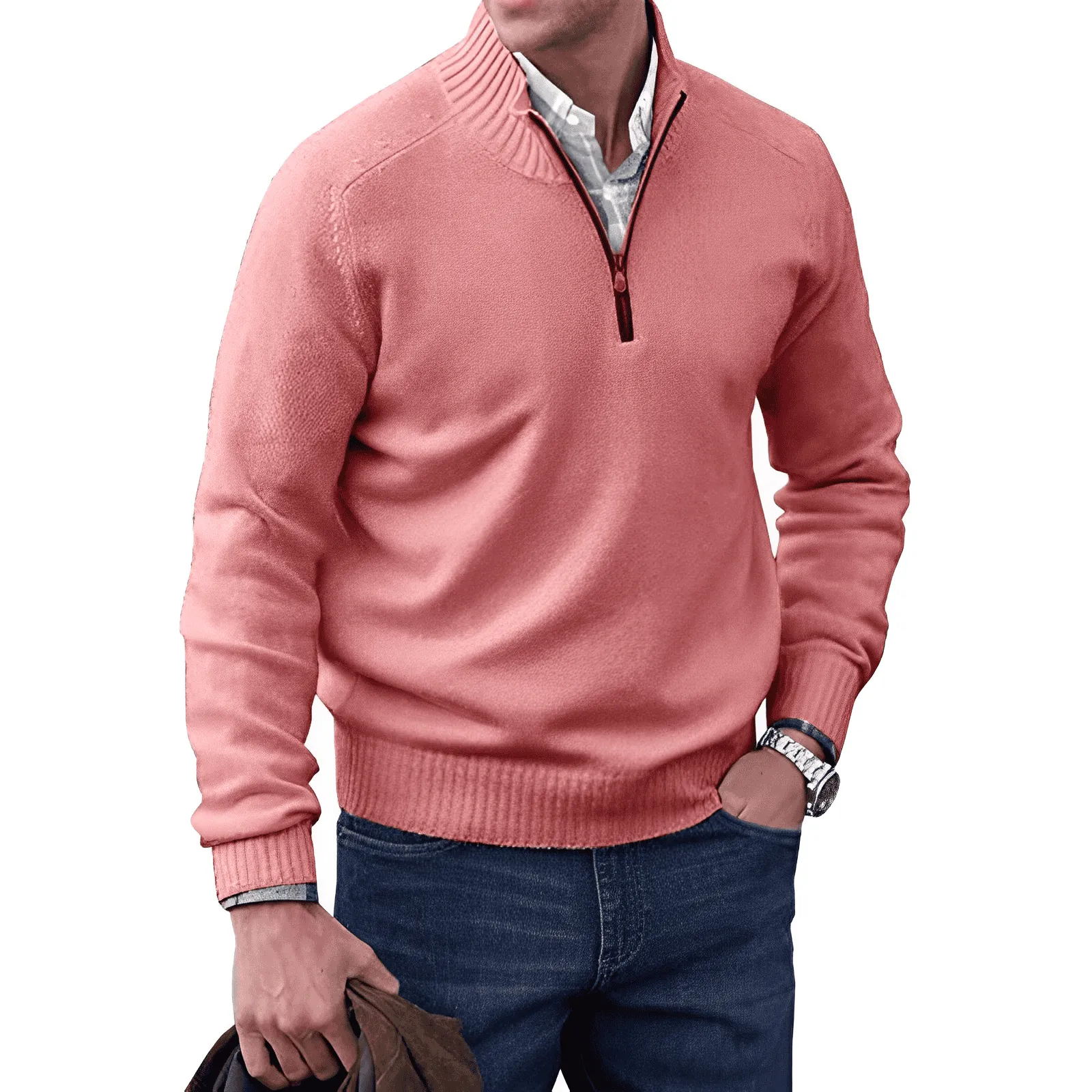 Logan Half-Zip Pullover Sweater