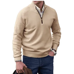 Logan Half-Zip Pullover Sweater