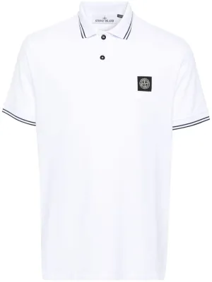 Logo cotton polo shirt