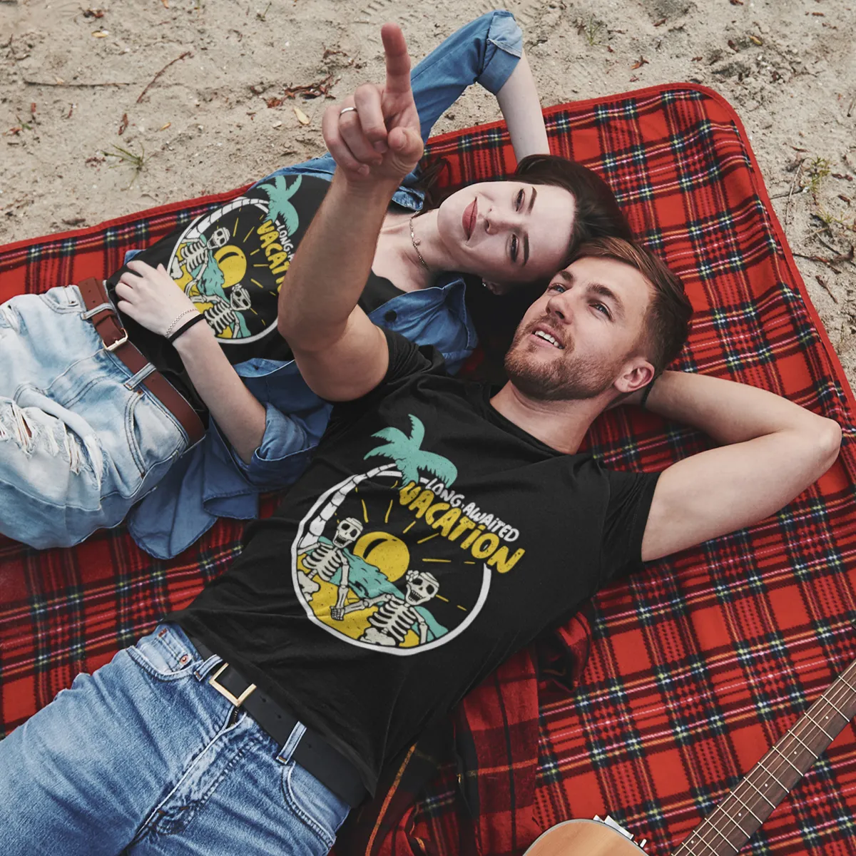 Long Awaited Vacation Couple Classic T-Shirt