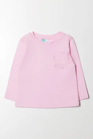 Long Sleeve T-Shirt Pink