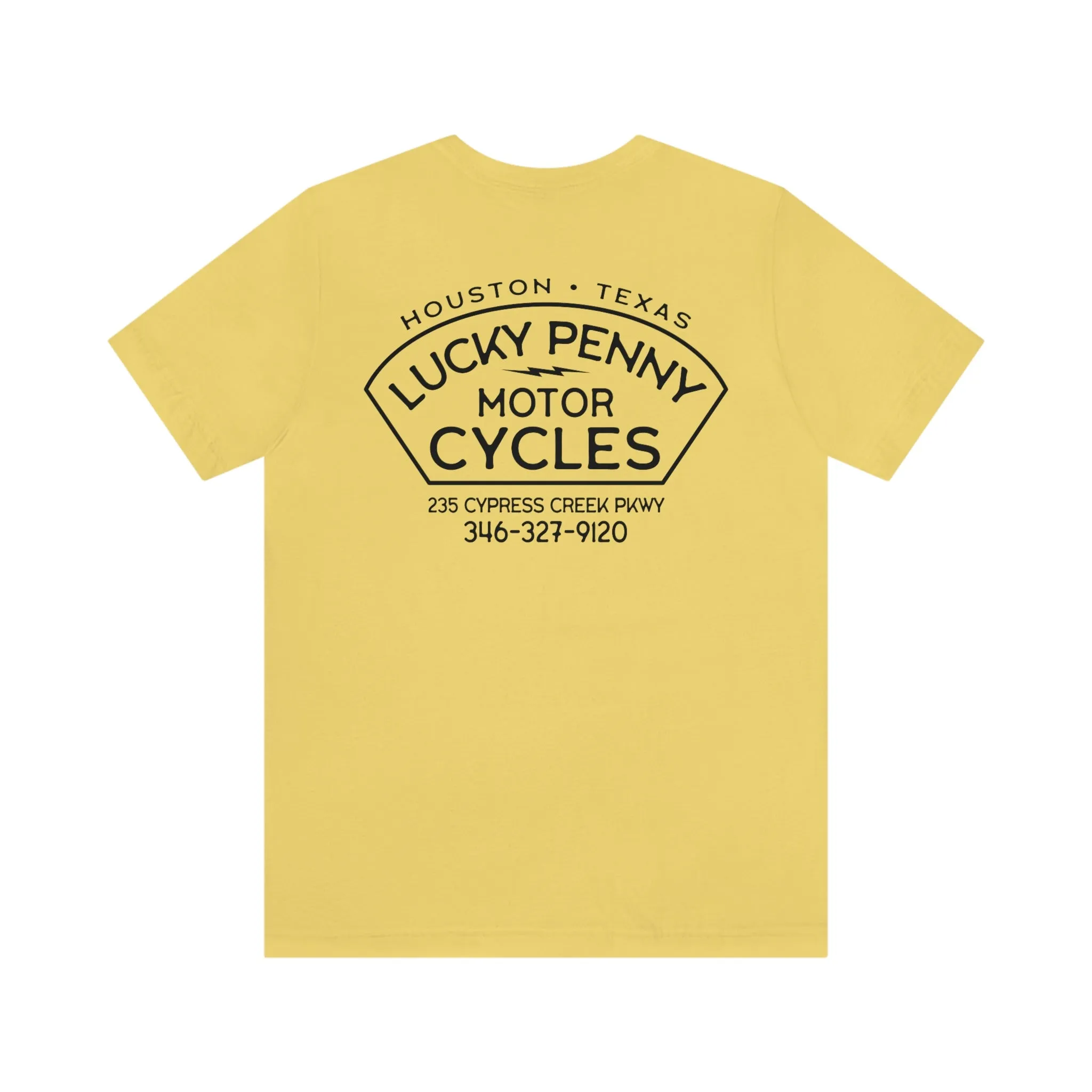 Lucky Penny Cycles Houston Light/Shield T-Shirt
